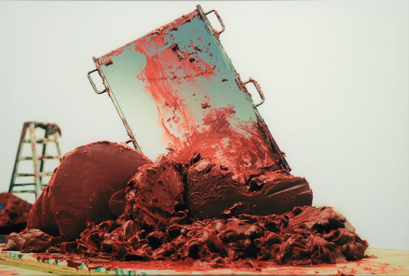 Anish Kapoor, geb. 1954, Display Print in elektrisch beleuchtetem Aluminiumrahmen (Magnetrahmensystem), auf Rahmen rückseitig handsigniert und num. ...