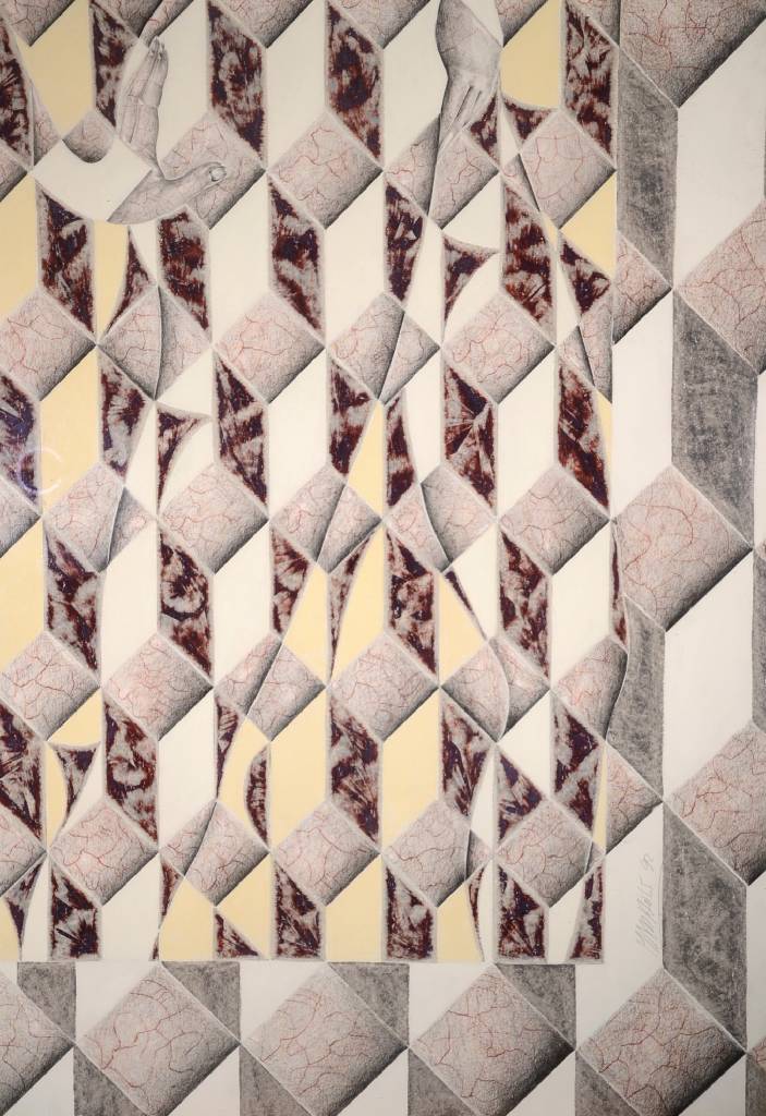 Detail c: Eric Massholder, geb. 1960 Heidelberg, 1981/82 Studium an der Akademie Villa Arson in Nizza, zahlreiche nationale und internationale Ausstellungen, ...