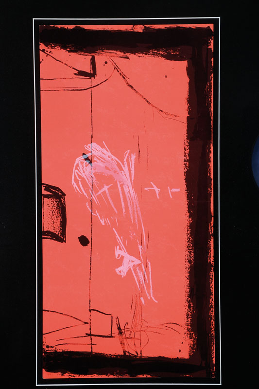 Antoni Tapies, 1923-2012, abstrakte Komposition, Farblithographie, rückseitig bezeichnet Schwarzrotgold und signiert, datiert (19)96, Passepartout, ...