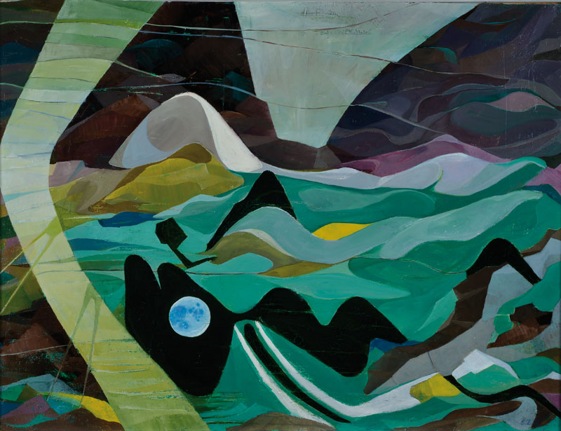 Eugeniusz Zygfryd Olszewski, 1924-2011, urspr. Architekt, 1980 Übersiedelung nach Italien, mehrere Ausstellungen in der Schweiz und Italien, hier: ...