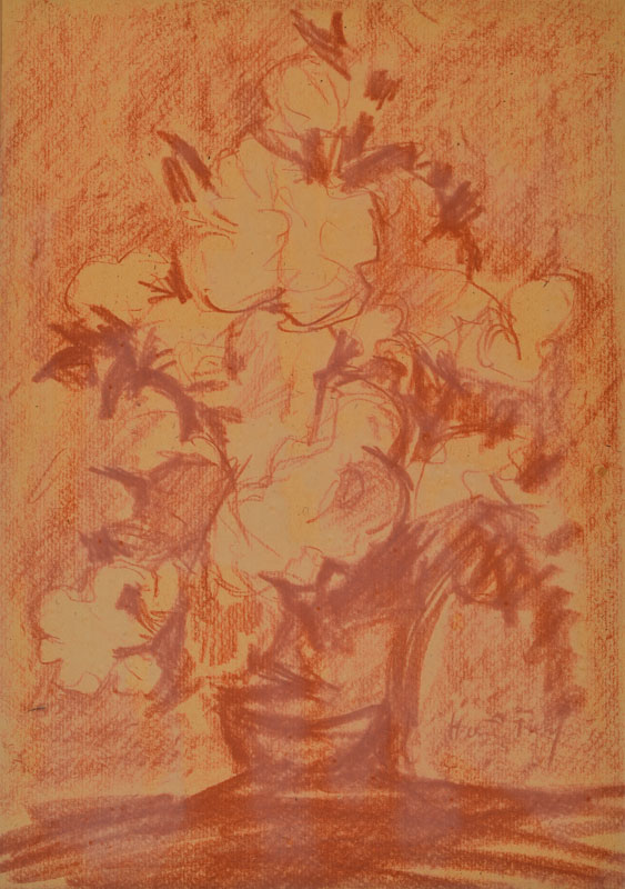 Hans Fay, 1888 Frankenthal-1957 Neustadt, Konvolut aus drei Rötelzeichnungen auf gebräuntem Papier, je handsigniert, PP, ca. 20x28 cm, 36x24 cm, ...