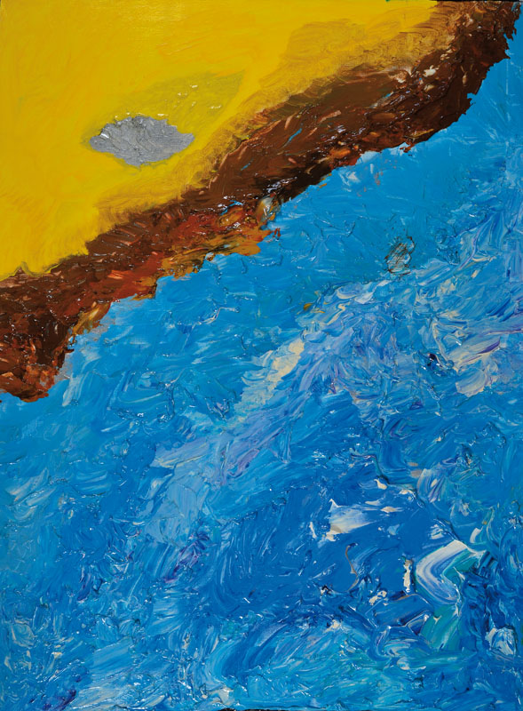 Martin Turner, geb. 1964 Mannheim, MT Nr. 41 4. Zyklus, Acryl/Lwd, lackiert, rückseitig handsigniert, ca. 80x60 cm