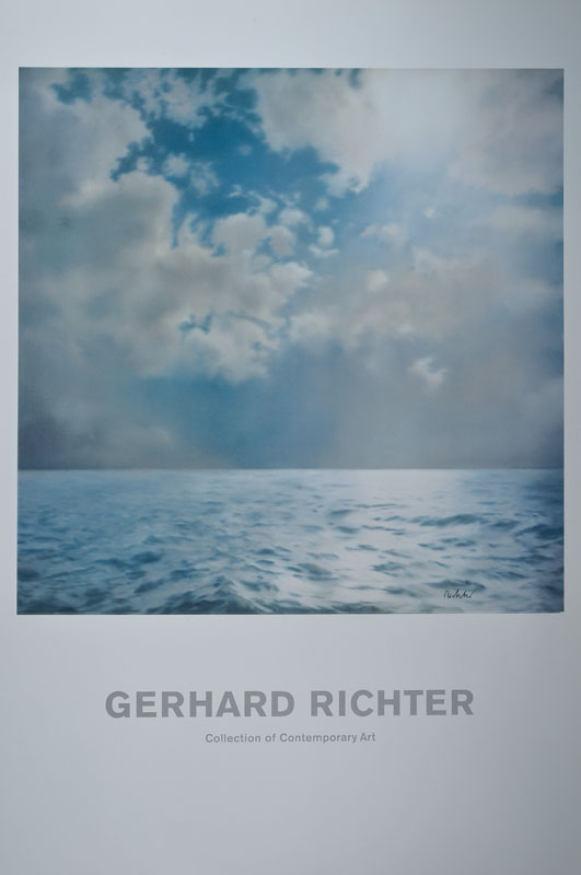 Gerhard Richter, geb. 1932 Dresden, Seestück, Farboffset, handsigniert, Blattgr. ca. 90x70 cm