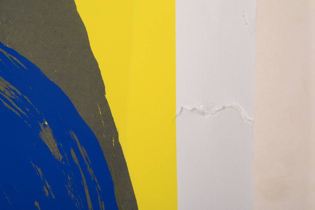 Detail c: A.R. Penck, geb. 1939 Dresden, Silbernes Pferd und der Mongole, Farbsiebdruck, handsigniert und nummeriert e.a., Auflage 40 + ea., Blattgr. ca. ...
