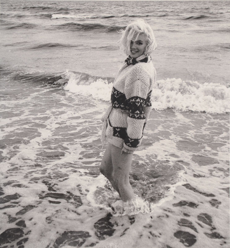 George Barris, geb. 1925, Farbfotografie auf Fotopapier, Marilyn Monroe, rückseitig nummeriert 123/200, mit Echtheitszertifikat One West Publishing, ...
