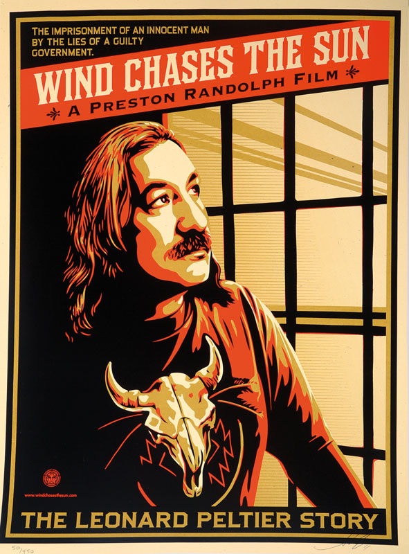 Shepard Fairey, geb. 1970, Siebdruck, handsigniert und nummeriert 50/450, Blattgr. ca. 61,5x46 cm