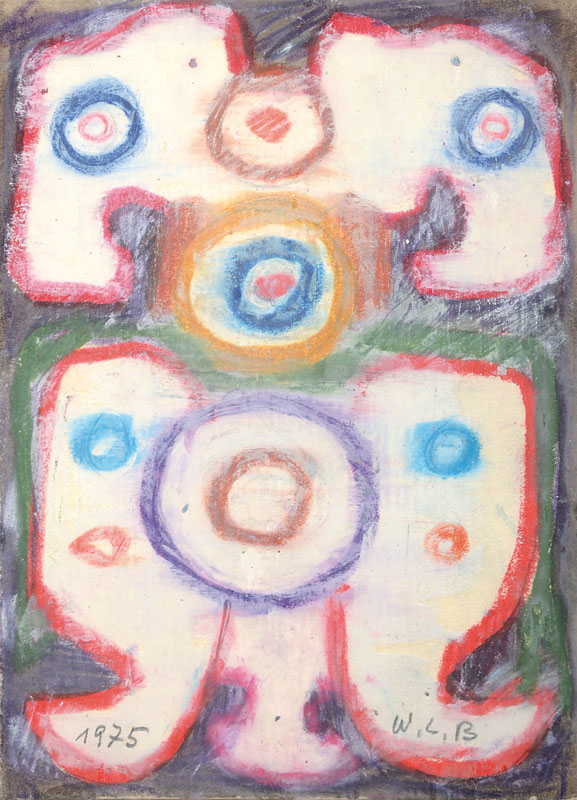 Detail a: Walter L. Brendel, 1923-2013, Konvolut aus drei Mischtechniken, Gouache bzw. Aquarell/Buntstift, je signiert bzw. monogrammiert, je datiert, je mit ...