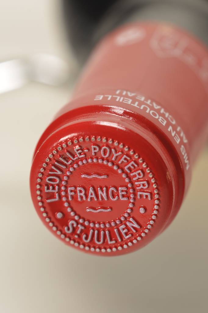 Detail a: 12 Flaschen 1993 Chateau Leoville Poyferre, Saint Julien, je ca. 75 cl, top shoulder u. besser, in Originalholzkiste, sehr guter Erhaltungszustand, ...