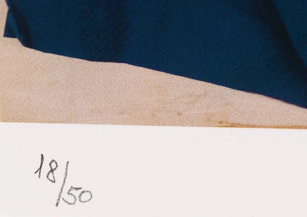 Detail a: Daniel Spoerri, geb. 1930, Kinderstuben Fallenbild, 3D-Giclee auf Papier, rechts unten signiert, nummeriert 18/50, Blattgr. ca. 111,5x55,5 cm