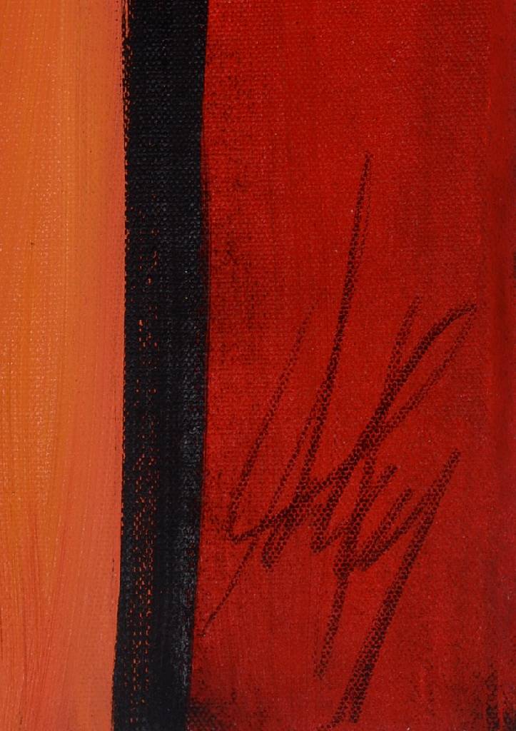 Detail a: Michael Frey, zeitgenössischer Künstler aus Landau, Öl/Lwd, rechts unten signiert, ca. 90x60 cm