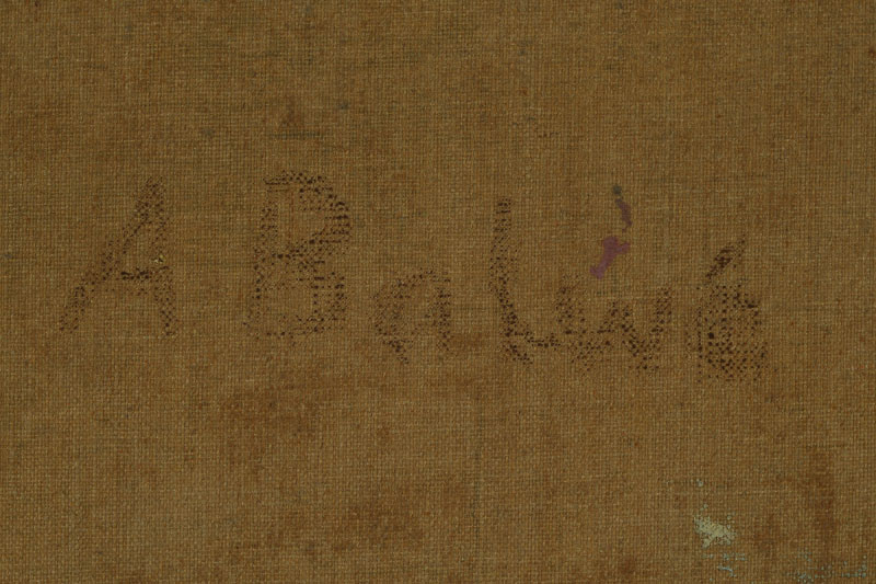 Detail a: Arnold Balwé, 1898 Dresden-1983 Prien am Chiemsee, studierte an der Akademie Antwerpen, arbeitete bei Carl Caspar an der Münchner Akademie, ...