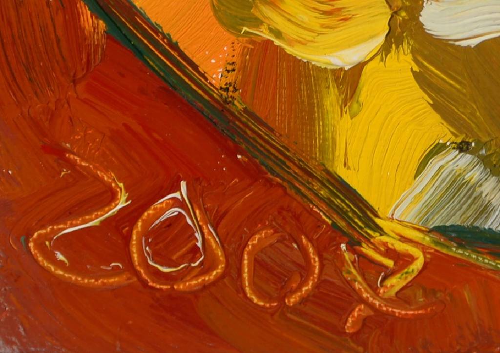Detail b: Vladimir Smahtin, geb. 1955 Moskau, Liegender Akt, Öl/Lwd, signiert und datiert 2007, ca. 50x59,5 cm