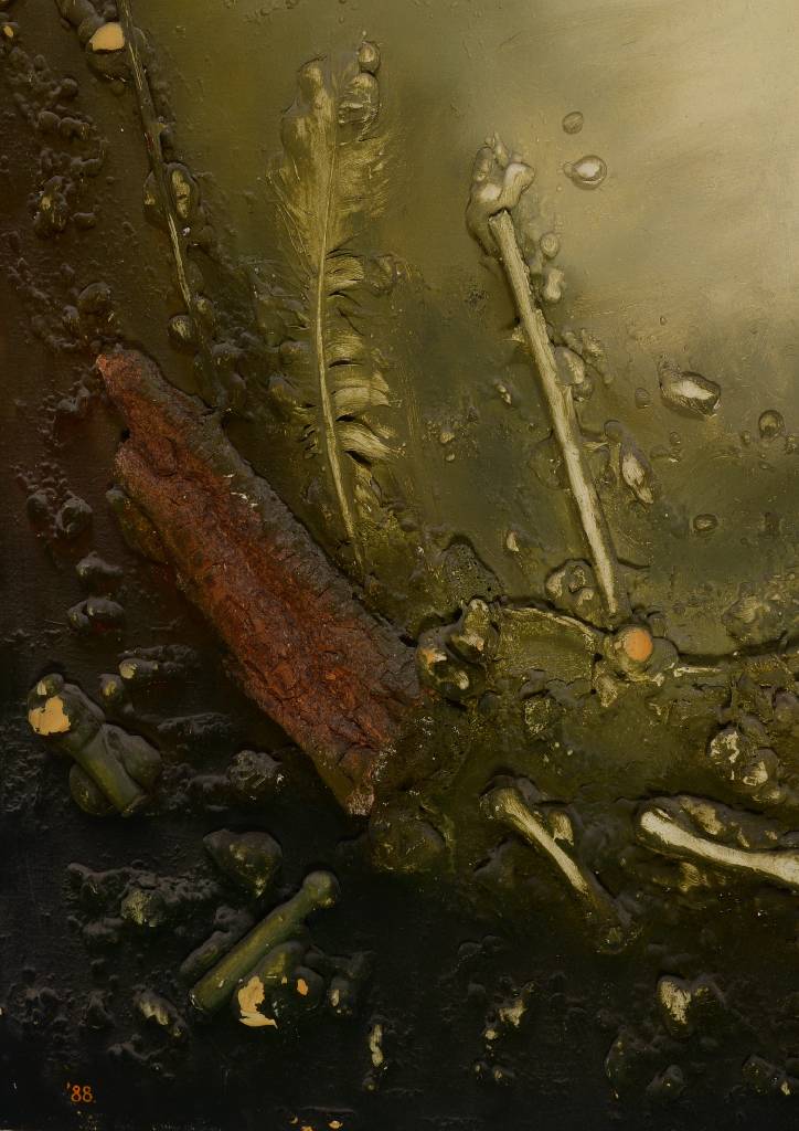 Detail c: Waldemar Wronski, geb. 1960 Slawno/Polen, studierte in Koszalin und Danzig, wirkte in Peine in Westfalen, hier: Töchter des Krieges, rückseitig so ...