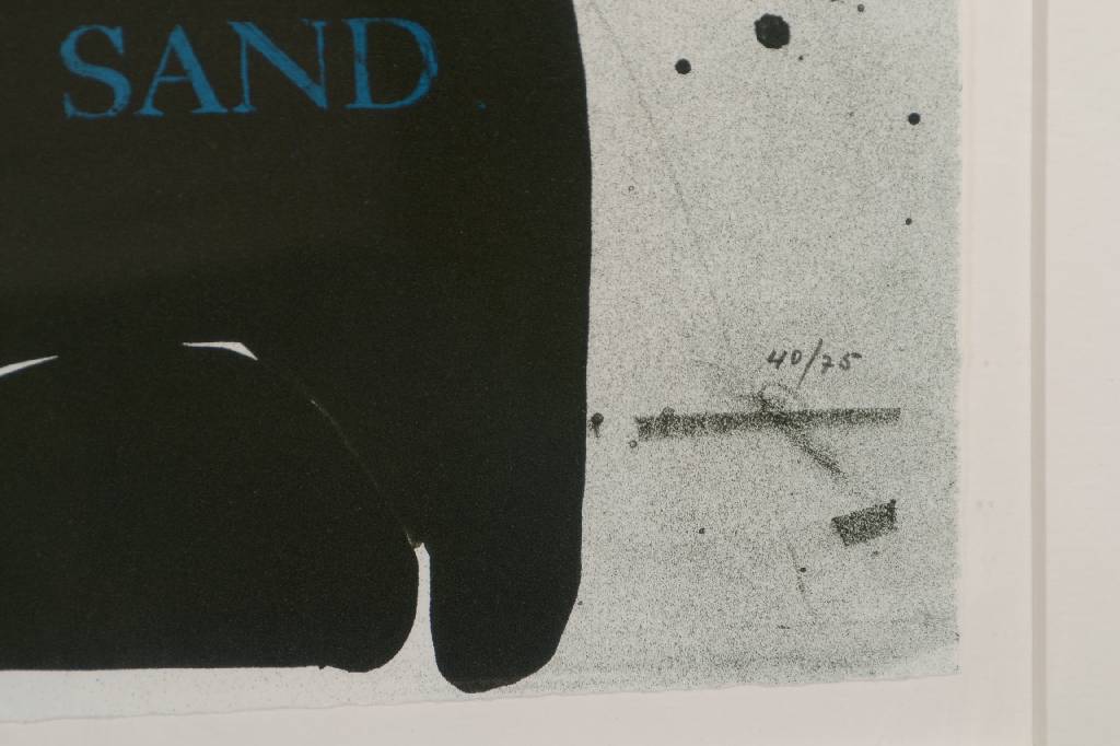 Detail b: Paul Wunderlich, 1927-2010, George Sand, Farblithographie, signiert und nummeriert 40/75, 1978, Blattgr. ca. 49.5x64.5 cm, PP, unter Glas gerahmt