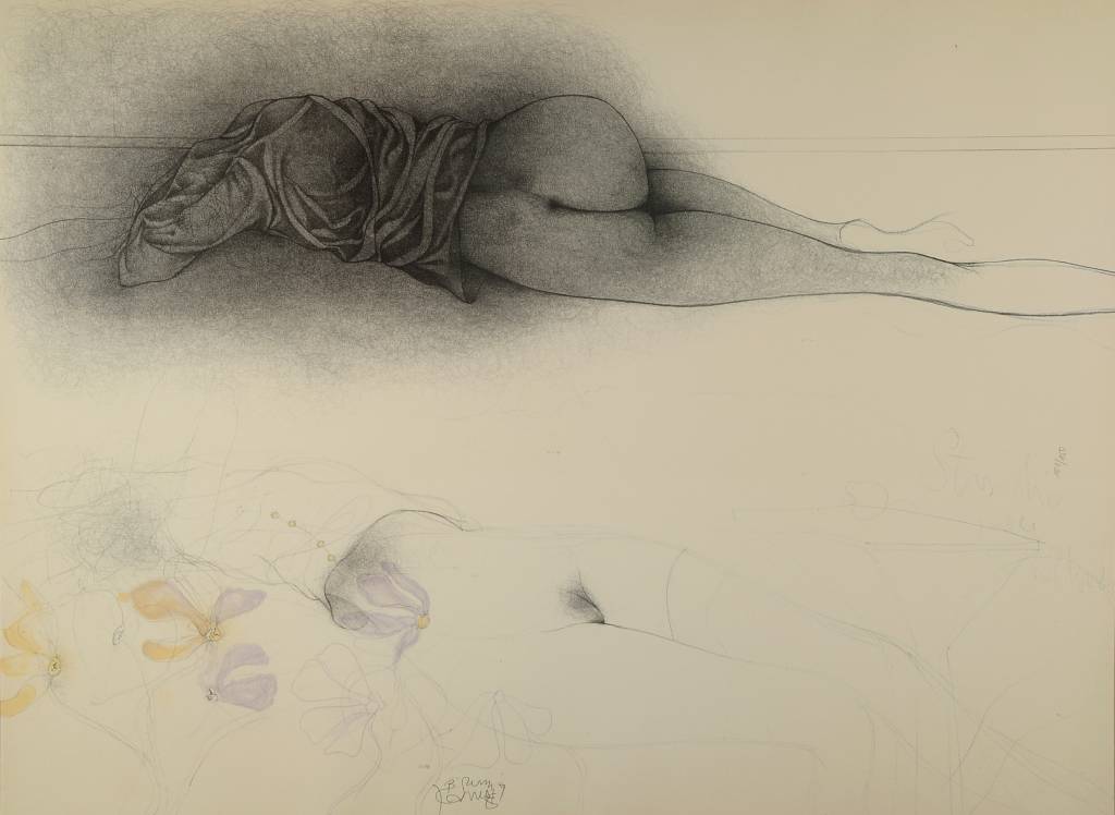 Bruno Bruni, geb. 1935 Gradara, Farblithographie, signiert und nummeriert 101/150, PP, ca. 75.5x56 cm, unter Glas gerahmt