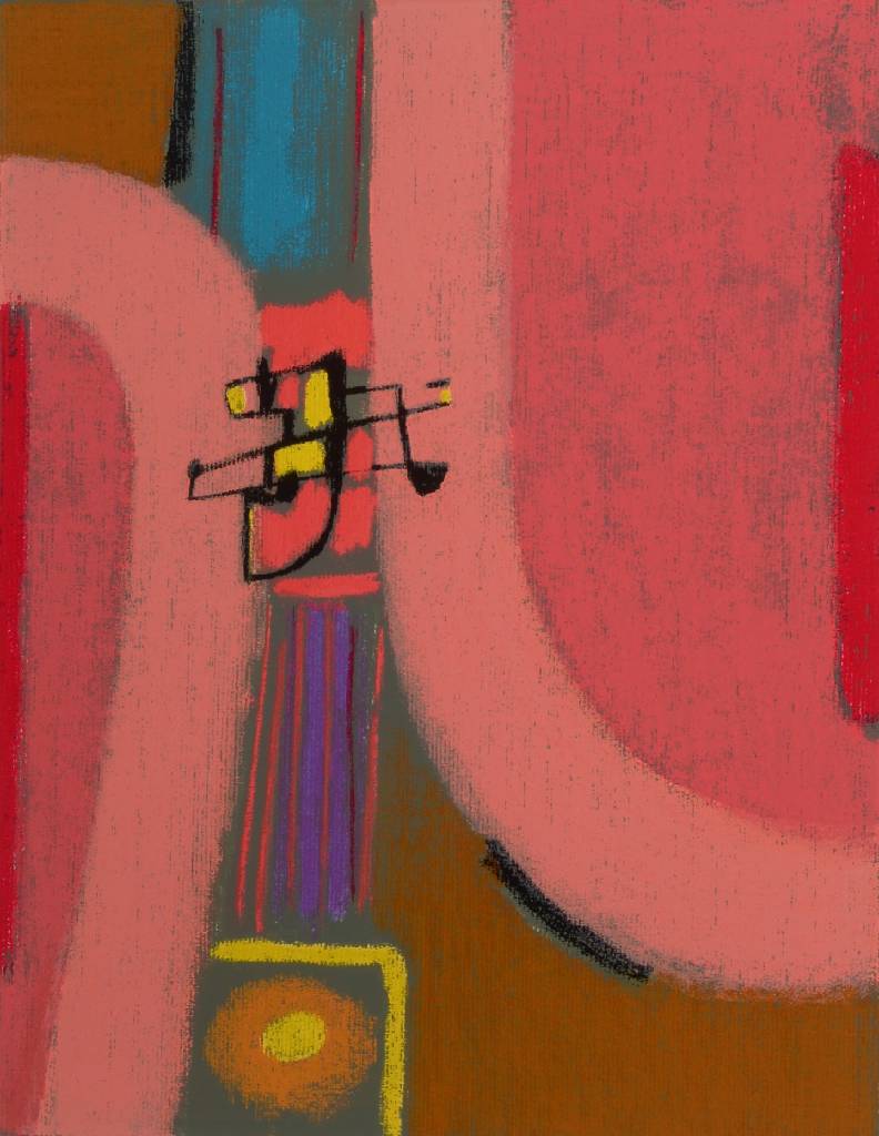 Detail b: Max Ackermann, 1887-1975, Konvolut aus drei Farbsiebdrucken, je nummeriert Auflage 120, jedatiert, 1x signiert, 2x rückseitig von der Witwe signiert ...