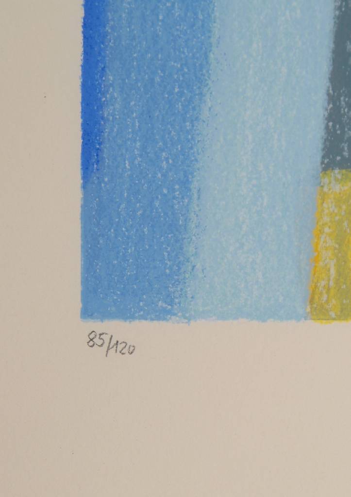 Detail d: Max Ackermann, 1887-1975, Konvolut aus drei Farbsiebdrucken, je nummeriert Auflage 120, jedatiert, 1x signiert, 2x rückseitig von der Witwe signiert ...
