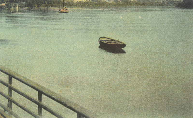 Elger Esser, geb. 1967, "BOULE. - Les Quais, Farboffset auf Zanders medley pure creme Papier (250g/qm), rückseitig handsigniert, 2009, Blattgr. ...