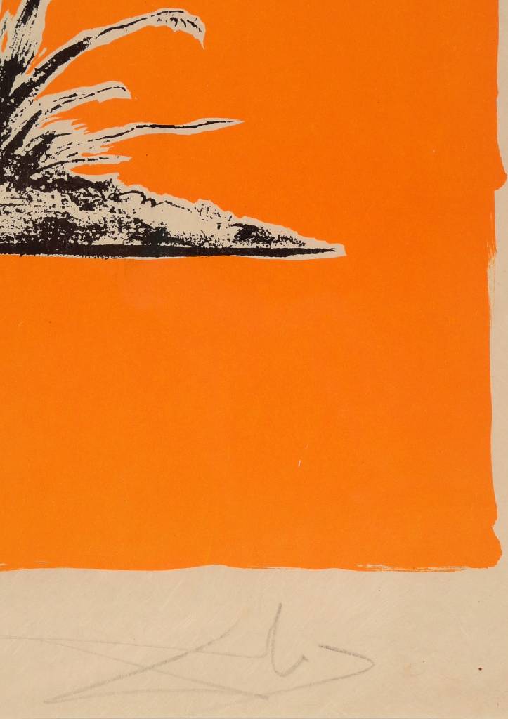 Detail a: Salvador Dali, 1904-1989, Farblithografie auf Japanpapier, aus der Suite "Les Songes Drolatique de Pantagruel", aus dem Jahre 1973, ...