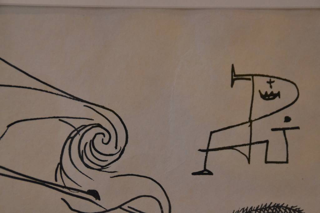 Detail d: Salvador Dali, 1904-1989, Farblithografie auf Japanpapier, aus der Suite "Les Songes Drolatique de Pantagruel", aus dem Jahre ...