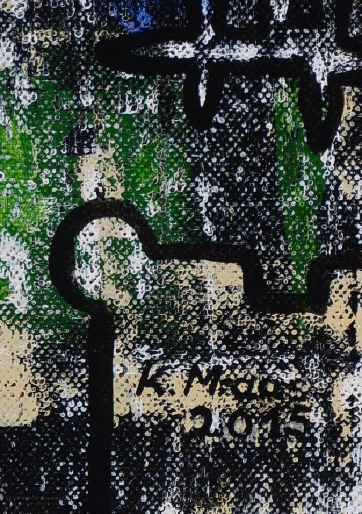 Detail a: Karin Maas, geb. 1952, Ausstellung im In- und Ausland, Eintrag im Art3 150 Europäische Künstler-Katalog, von Fachjuroren für den Kitz Art Award ...