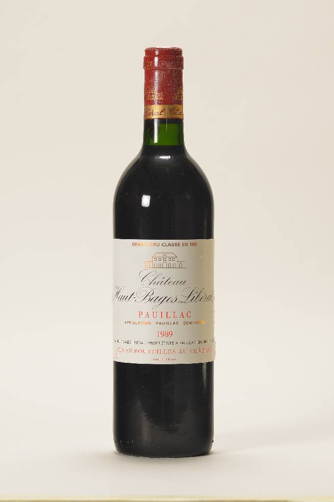 12 Flaschen 1989 Chateau Haut Bages Liberal,Pauillac, Grand Cru Classe, into neck, je ca. 75 cl, sehr guter Zustand, unverkostet, in ...