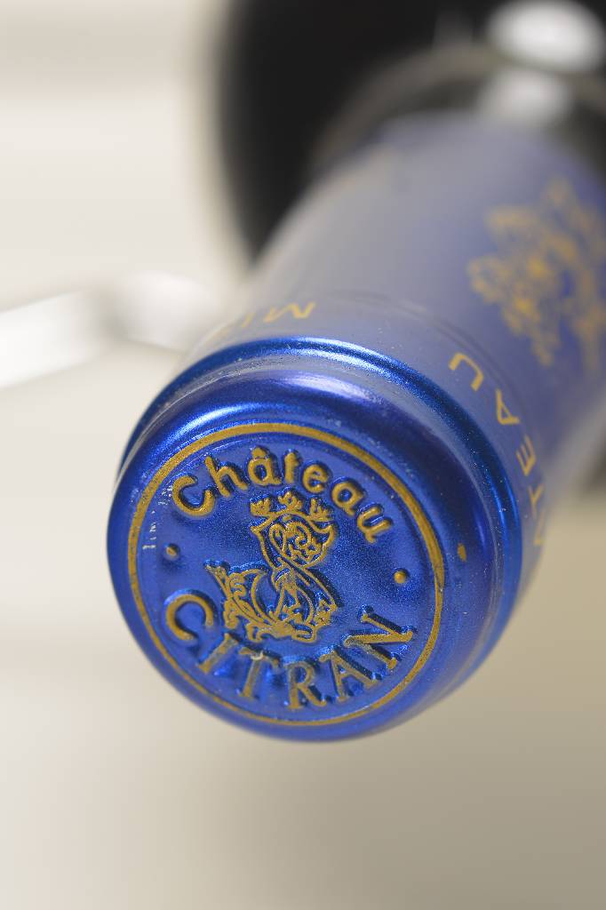 Detail a: 12 Flaschen 1989 Chateau Citran, Haut-Medoc,Cru Bourgeois, high fill, je ca. 75 cl, unverkostet, sehr guter Zustand, in Originalholzkiste, Wine ...