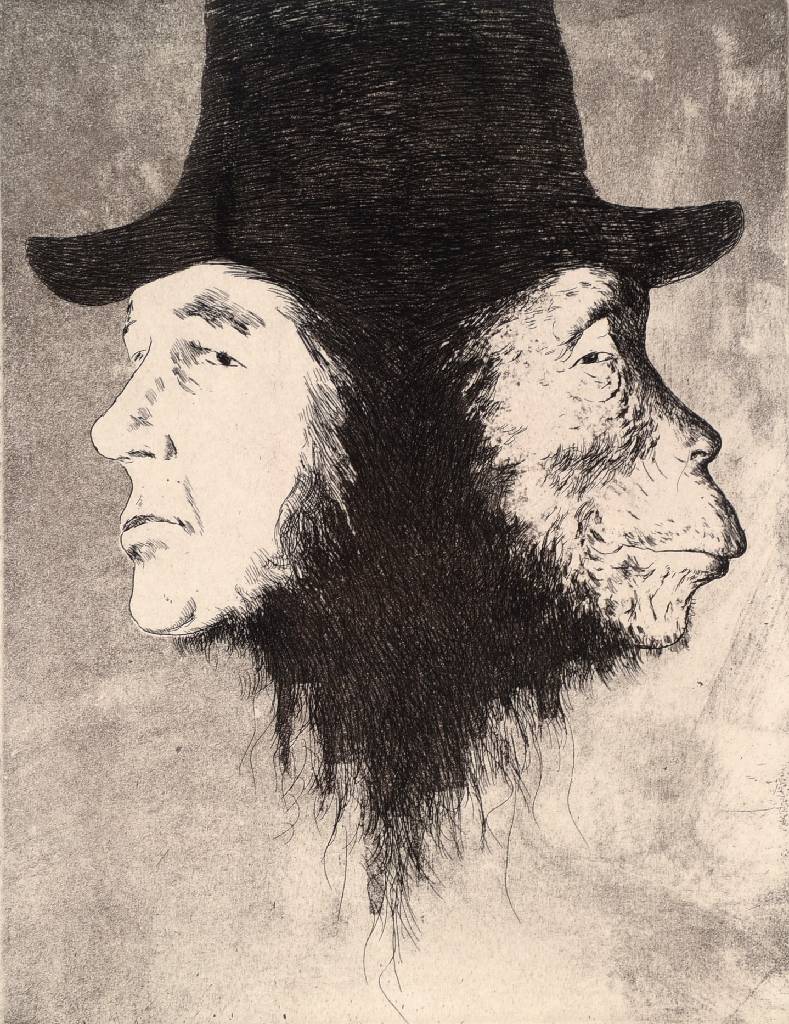 Detail c: Zhao Yongbo, geb. 1964 Hailong, zwei Radierungen, Akupunktur, 33/88, handsigniert, betitelt und dat. 07, Motiv: 42 x 44.5 cm, Blattmaß: ca. 79 x 60 ...