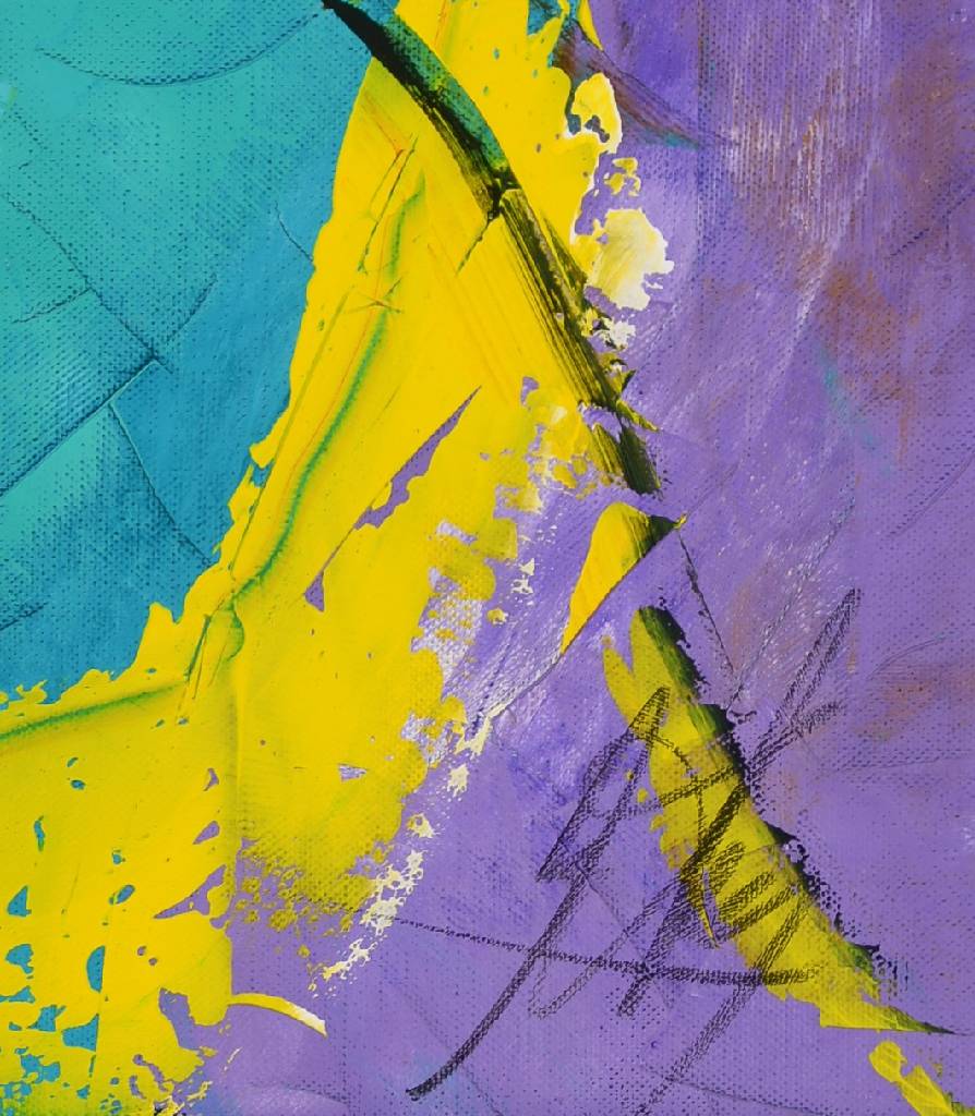 Detail a: Michael Frey, zeitgenössischer Künstler aus Landau, Face, Öl/Lwd, rechts unten signiert, ca. 90 x 60 cm