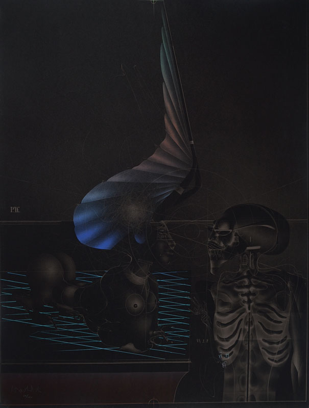 Paul Wunderlich, 1927-2010, Lithographie, handsigniert, 26/100, ca. 83.5 x 63 cm