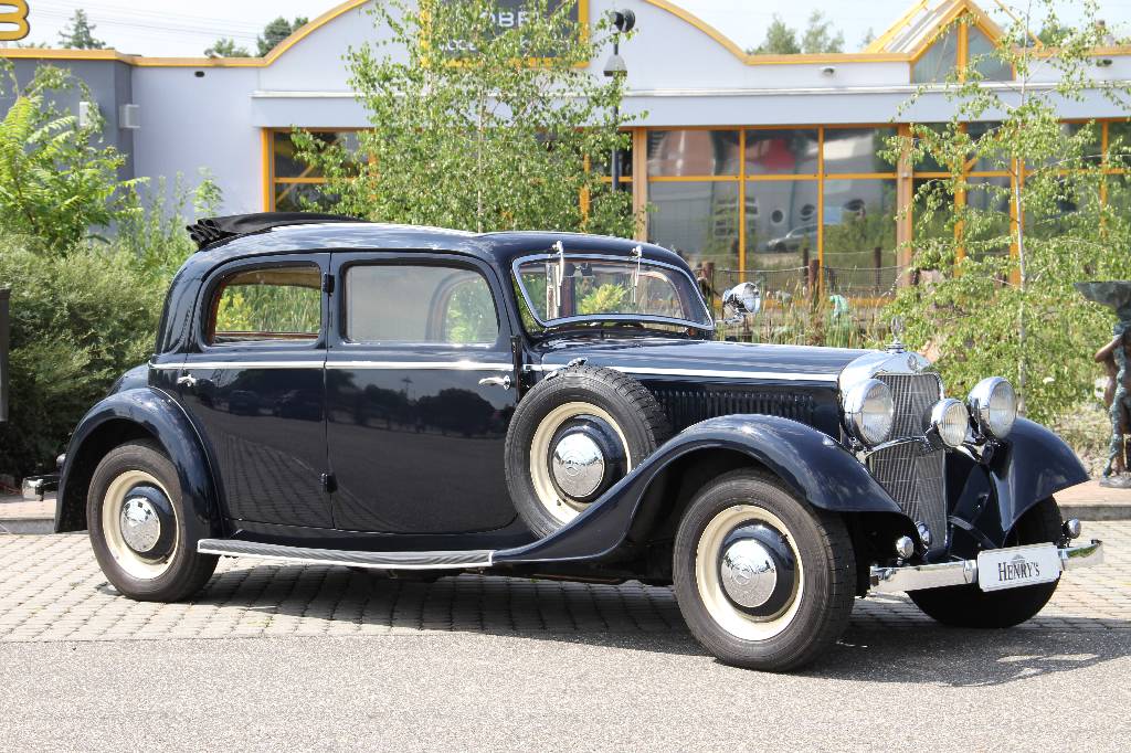 Mercedes-Benz 200 W21, EZ 07.1935, 2. Hand, Laufleistung ca. 79.503 km abgelesen, 29 KW/ 40 PS, H-Kennzeichen, TÜV bis 09/2016, Schaltgetriebe, ...