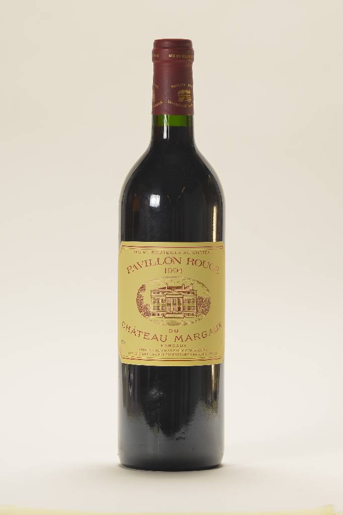 3 Flaschen Pavillon Rouge du Chateau Margaux , Jahrgänge: 2x 1994 u. 1x 2003, high fill, je ca. 75 cl, unverkostet, sehr guter Erhaltungszustand, 1 ...