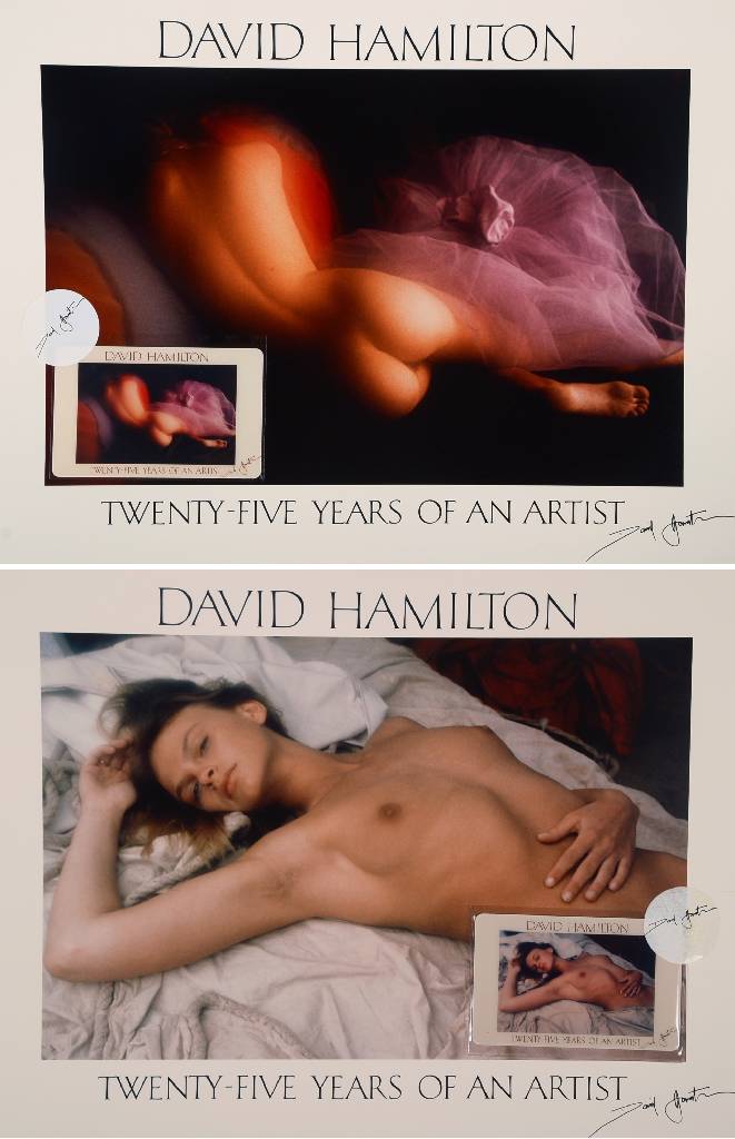 Detail a: David Hamilton, geb. 1933, Konvolut aus 10 Fotografien mit Telefonkarten, drucksigniert und rückseitig alle nummeriert Auflage 10.000, je ca. ...