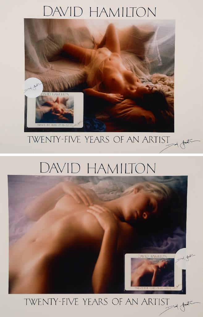 Detail d: David Hamilton, geb. 1933, Konvolut aus 10 Fotografien mit Telefonkarten, drucksigniert und rückseitig alle nummeriert Auflage 10.000, je ca. ...