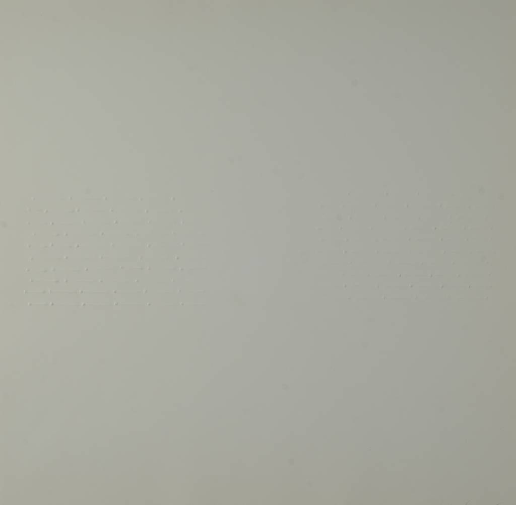 Günther Uecker, geb. 1930, Prägedruck auf festem Papier, aus der Suite "Abwicklung von Parallelstrukturen", handsigniert und nummeriert ...