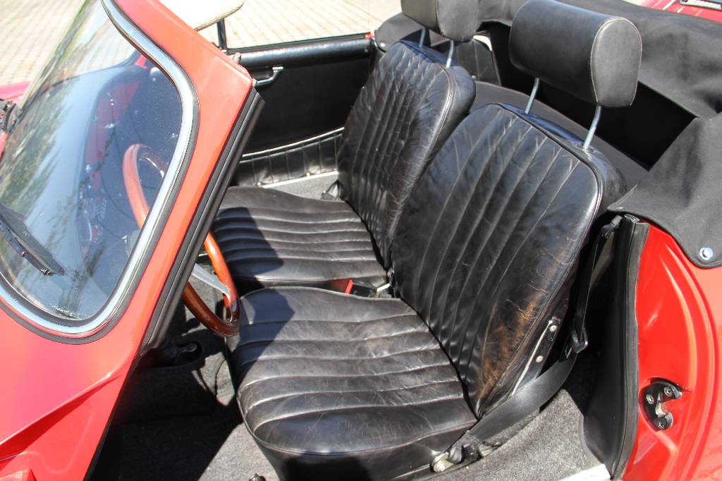 Detail d: Porsche 356 B Super 90 Cabriolet, EZ 07.1963, 1. Hand (in Deutschland), Laufleistung ca. 84.707 km abgelesen, 66 KW/ 90 PS, TÜV bis 07.2017, 1997 ...