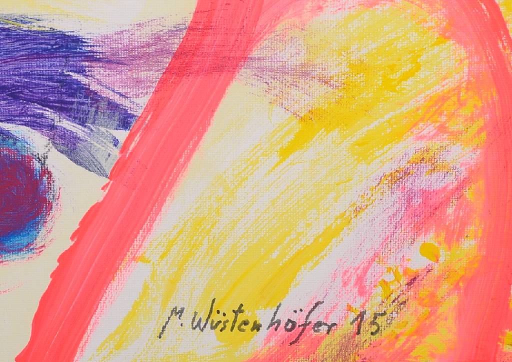 Detail a: Markus Wüstenhöfer, geb. 1971 Mannheim, zahlreiche regionale Ausstellungen, z.B. Diakonissen-Krankenhaus Mannheim-Lindenhof, seit 26 Jahren aktiv, ...