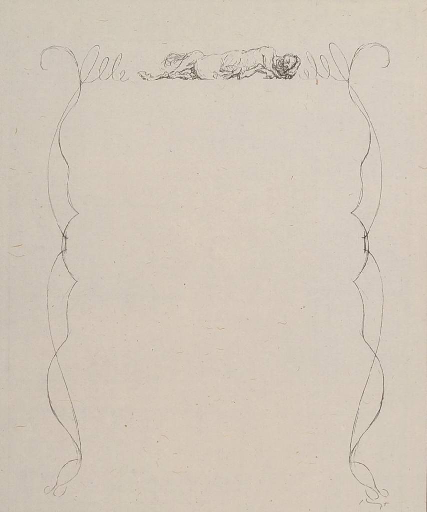 Max Slevogt, 1868 Landshut-1932 Neukastel, zwei Lithographien, Illustrationen, beide handsigniert, auf dünnem Papier, je ca. 35x 29cm, unter Glas ...