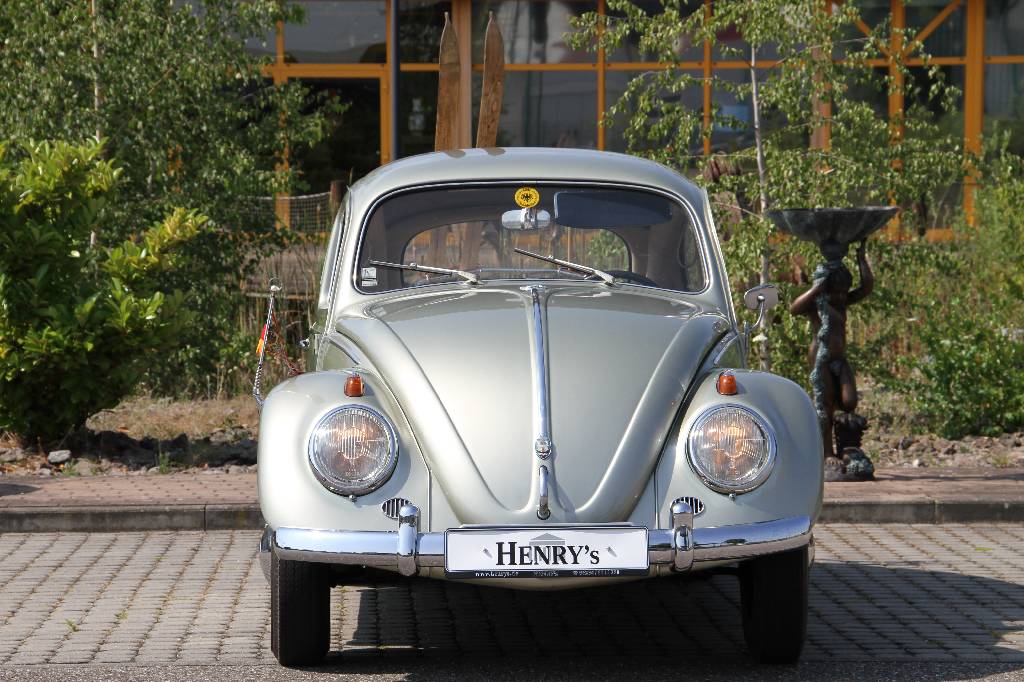 Detail a: Volkswagen Käfer 1200 Export, EZ 11.1958, 2.Hand, im Originalzustand, Laufleistung 43.200 Km, Winker (funktionsfähig), Warnblinkanlage ...