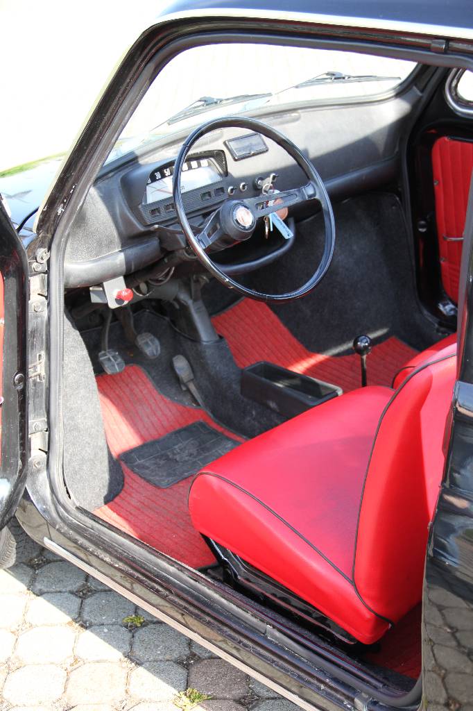 Detail d: Fiat 500L, EZ 07.1970, 2. Hand, Laufleistung ca. 10.482 km (laut Einlieferer Original), 13 KW/27 PS, H-Kennzeichen, TÜV bis 04/2017, Schaltgetriebe, ...