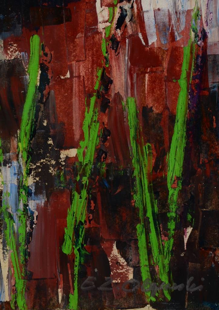 Detail a: Eugeniusz Zygfryd Olszewski, 1924-2011, urspr. Architekt, 1980 Übersiedlung nach Italien, mehrere Ausstellungen als Maler in der Schweiz und ...