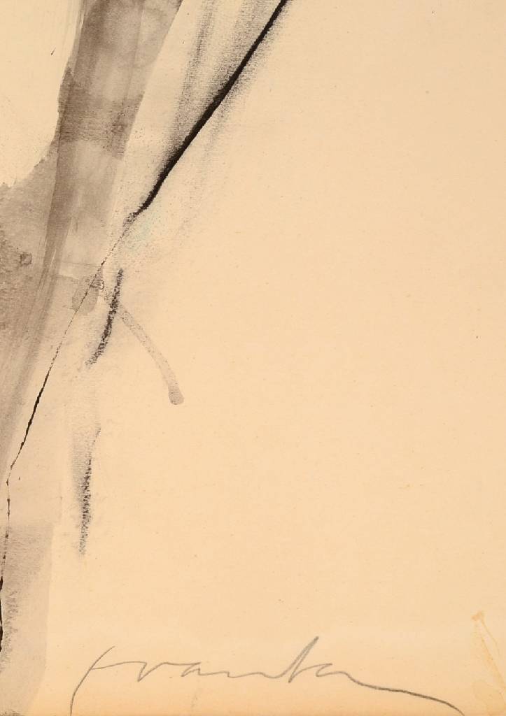 Detail a: Francois Franta, geb. 1930 Tschechoslowakei, wirkt in Südfrankreich, beeinflusst von Matisse und Dufy, hier: großer Akt, Öl/Lwd, signiert, ca. ...