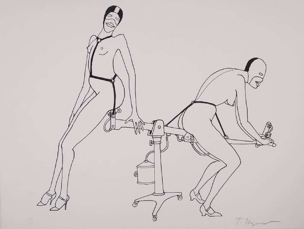 Ungerer, Tomi, geb. 1931, Lithographie, handsigniert, ca. 29 x 38 cm