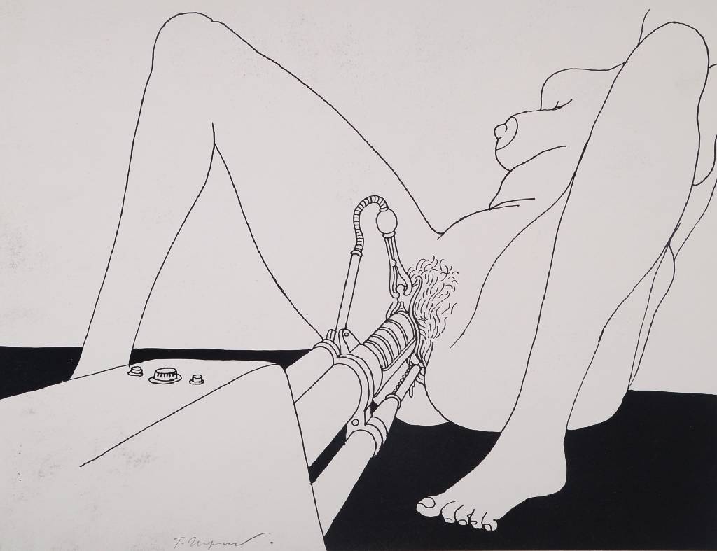 Ungerer, Tomi, geb. 1931, Lithographie, handsigniert, ca. 29 x 38 cm