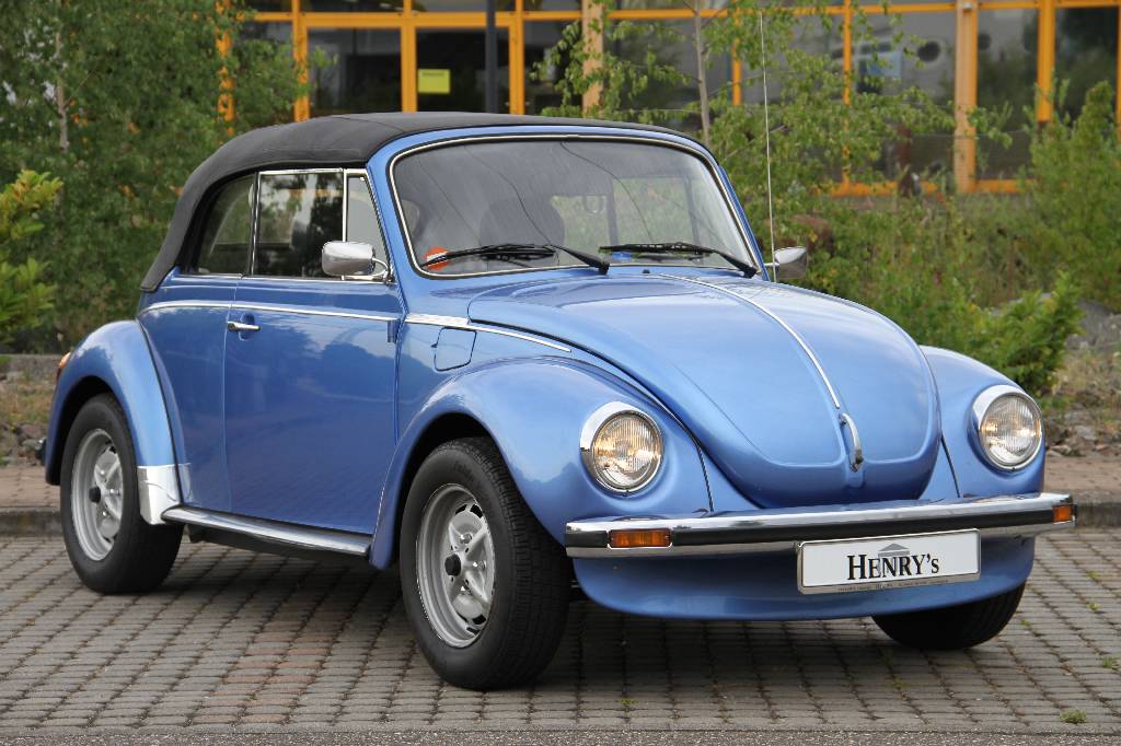 VW Käfer 1303 LS Cabriolet, EZ 04.1977, 6. Hand (laut Brief), Schaltgetriebe, Laufleistung ca. 64.853 km Original, 37 KW/ 50 PS, geregelter ...