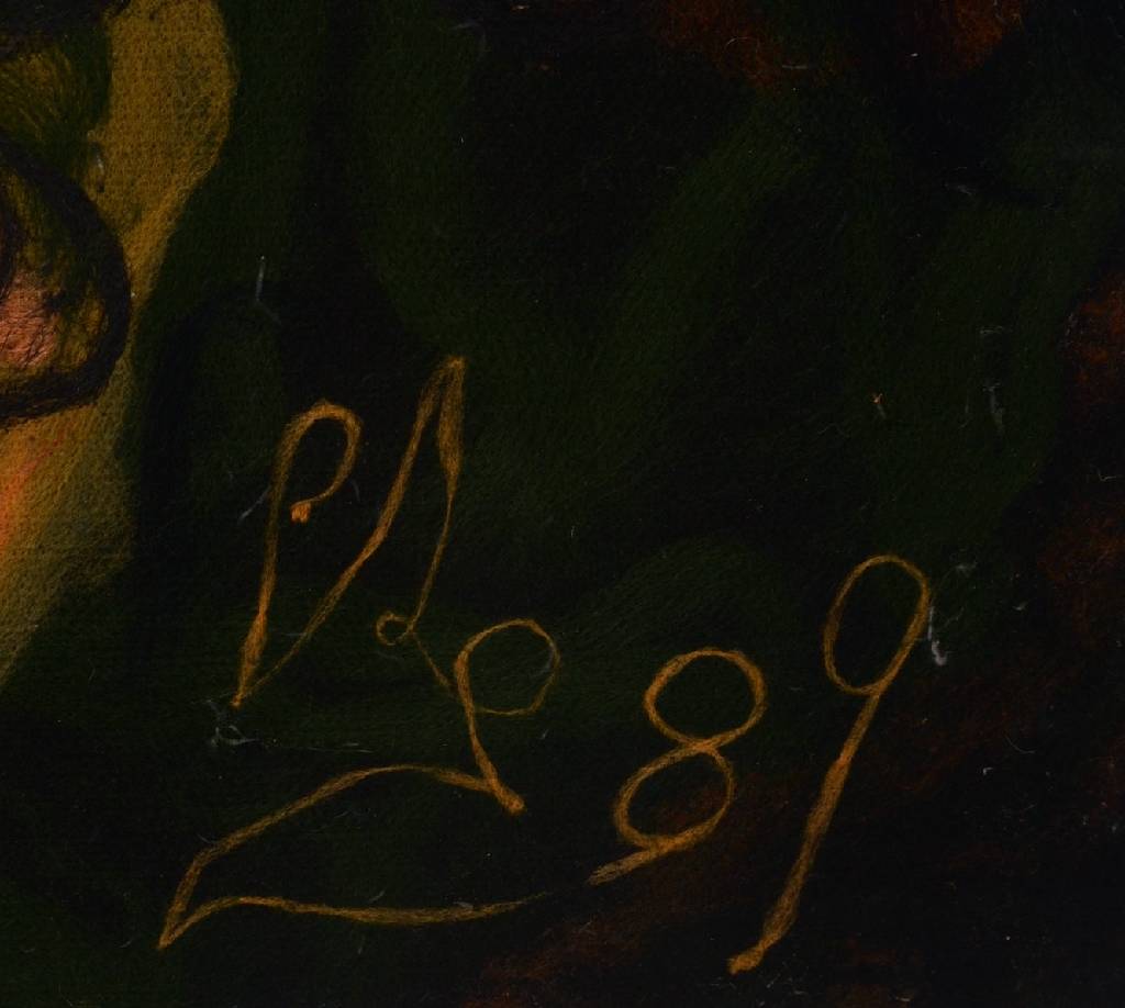 Detail a: Caroline Vis (CJVIS), zeitgen. niederländische Künstlerin, Throughout Life, Acryl/Mixed Media auf Lwd, re. u. sign., ca. 100x160 cm, mit Zertifikat