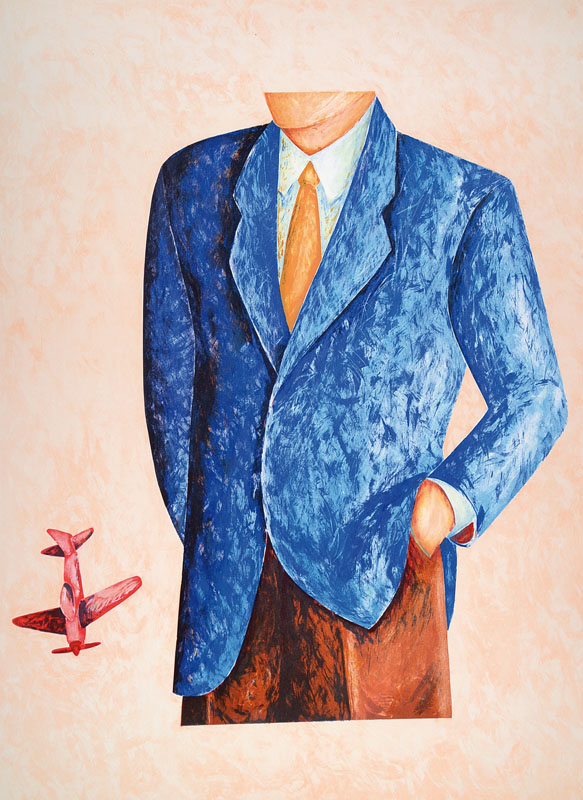 Jörg Mandernach, geb. 1963, Konvolut, aus 3 Farblithographien, je signiert und nummeriert, 3/90, datiert 95, Blattgr. ca. 73x55 cm