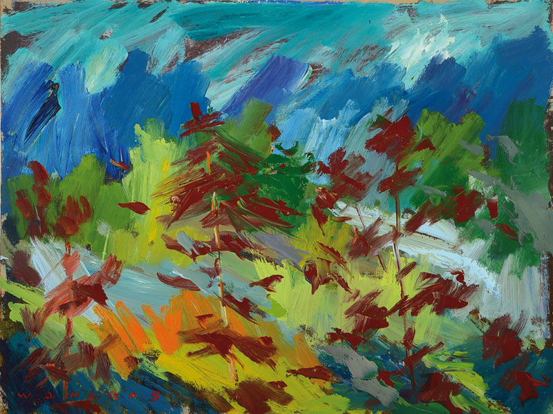 Hans Wohlrab, 1905-1978, Öl/Malplatte, links unten signiert, ca. 50x65 cm