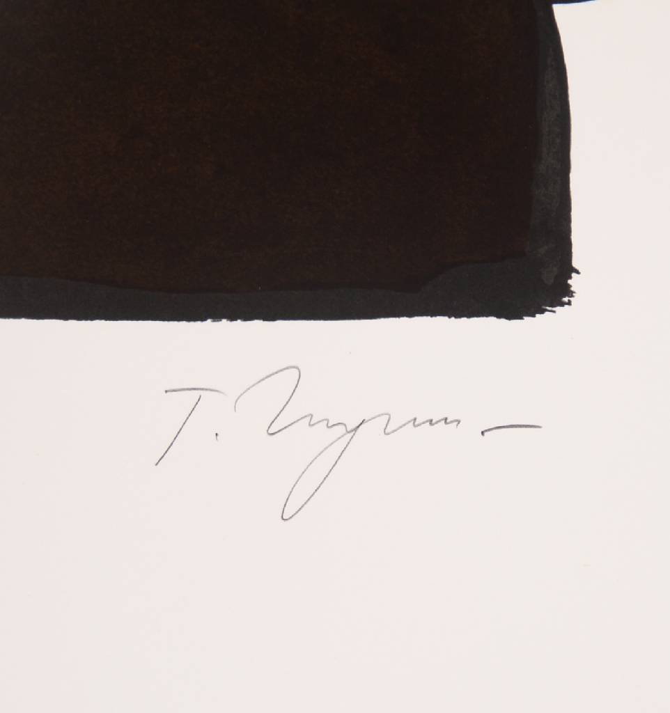 Detail a: Tomi Ungerer, geb. 1931, Herr Motschker, Siebdruck, 1989, signiert und nummeriert 11/60, Blattgr. ca. 76x58 cm, leicht fleckig