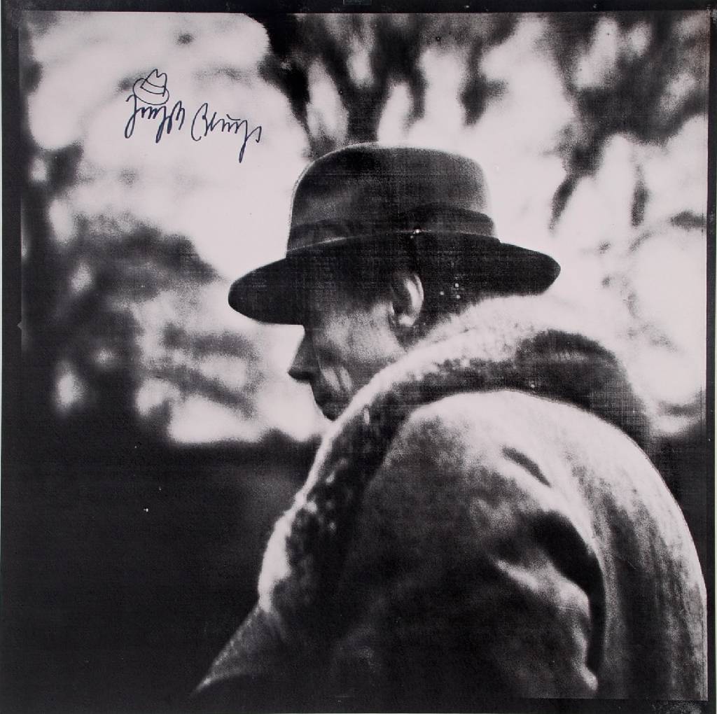 Detail a: Joseph Beuys, 1921-1986, Konvolut aus drei Grafiken, Siebdruck auf PVC Folie, 3-Tonnen-Edition, Auflage ca. 500, sign., ca. 46x45,5 cm, Offset, ...